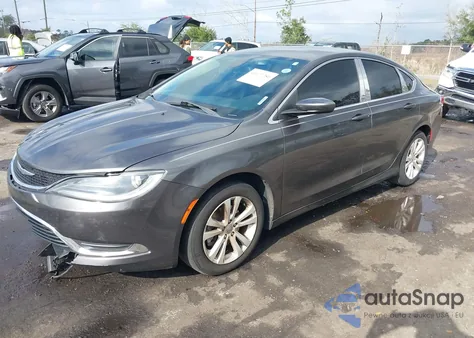 2017 Chrysler 200 Limited Platinum z USA, uszkodzony, nr VIN 1C3CCCAB5HN505881
